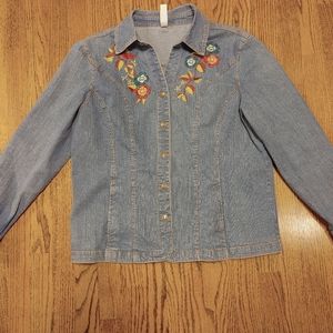 Denim jean shirt